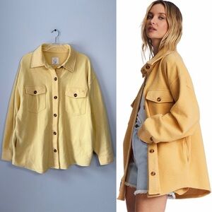 Billabong Yellow Any Time Shacket